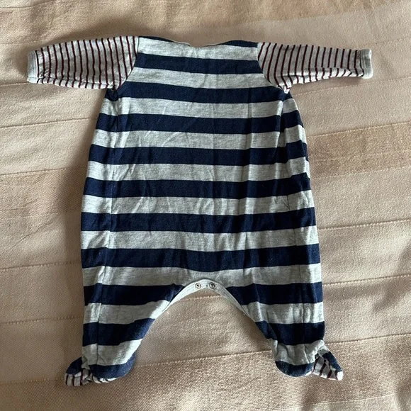 Petit Bateau Organic Cotton Babygrow - Picture 4 of 4